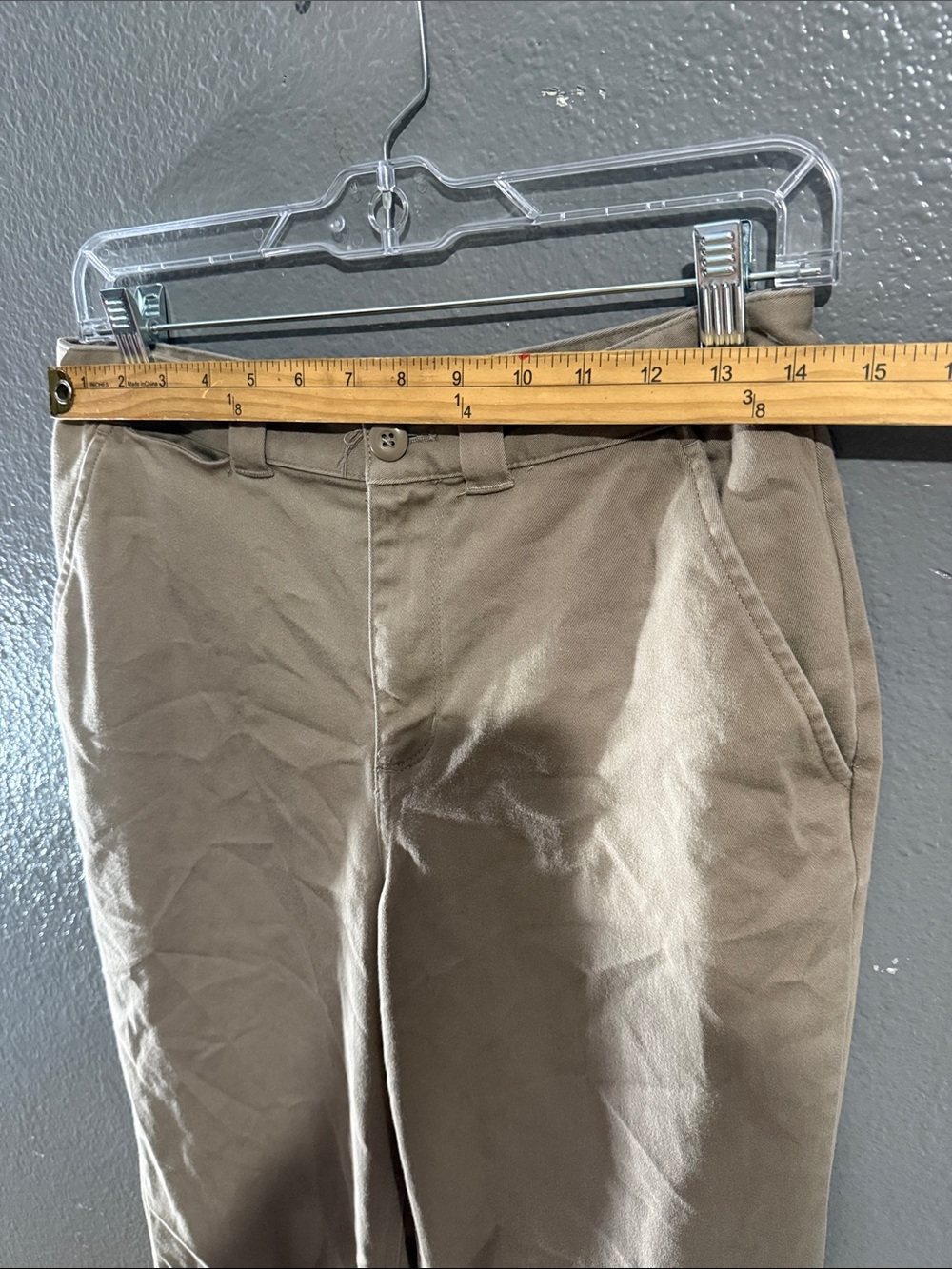 Vans Taupe Straight Casual Pants - Taupe - Picture 4 of 10